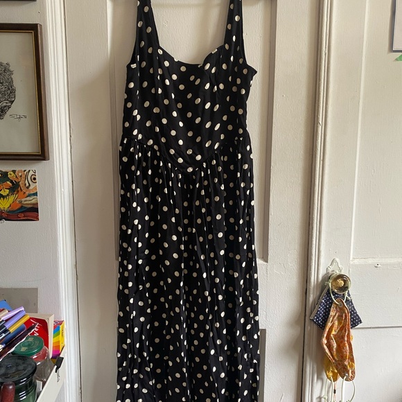 Lydia Polka Dot MIDI Dress - Picture 4 of 7